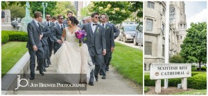 Scott & Molly Stum Wedding Jon Brewer Photography Scottish Rite Cathedral Hilton Indianapolis